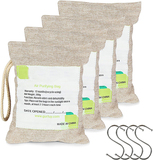 8pakcs Bamboo Charcoal Air Purifying Bag Natural Car Deodorizer Bags Air Fresh Charcoal Bags